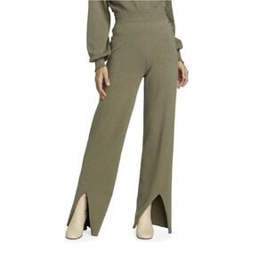 n:Philanthropy Faro Front Slit Wide Leg Pants Size M